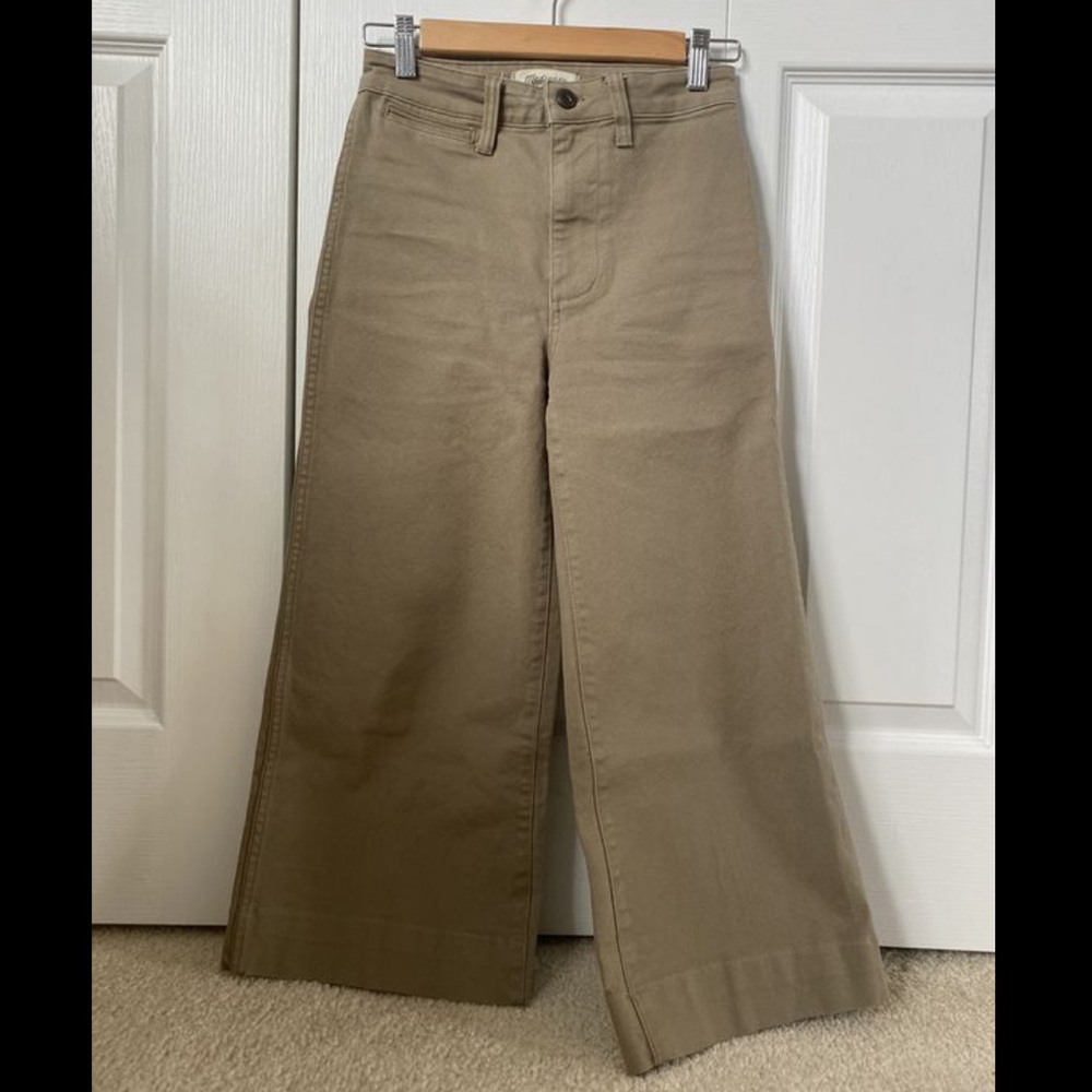 Madewell Emmett Wide Leg Crop